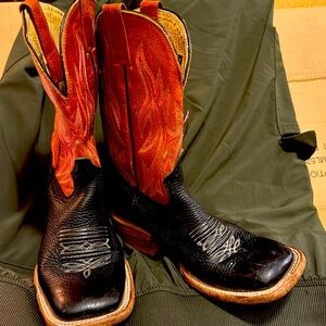 Hindi real leather cowboy boots